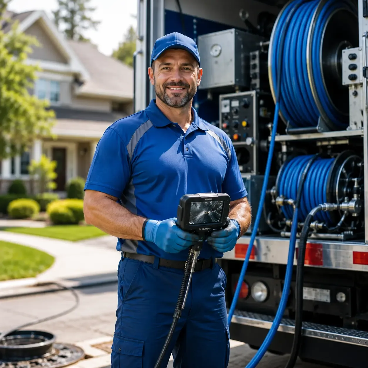 Local outdoor drain cleaning specialists in Burlington Flats, NY